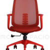 SILLA MERCURIO ROJO
