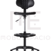 SILLA NEGRA CON RING