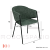 SILLA DE COMEDOR 2101 ISOLLA - Imagen 13