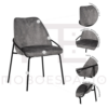 SILLA DE COMEDOR BUDELLI 3093 - Imagen 2