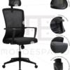 SILLA DIRECTIVA CARDONA 249A - Imagen 6