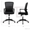 SILLA EJECUTIVA CARDONA 249 N - Imagen 5