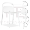 SILLA EXTERIOR ASTI VAR - Imagen 6