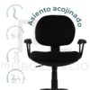 SILLA SECRETARIAL 006 - Imagen 11