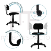 SILLA SECRETARIAL 011 - Imagen 9