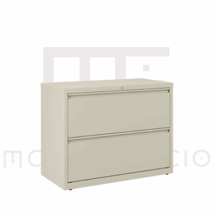 ARCHIVERO 2 GAVETAS HORIZONTAL HIRSH 91 CMS