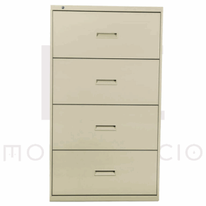 ARCHIVERO 4 GAVETAS HORIZONTAL 434LSERIE 400