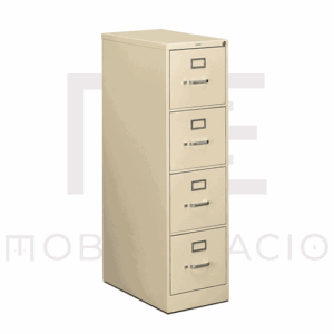 ARCHIVERO METALICO VERTICAL TAMAÑO CARTA 4 GAVETAS
