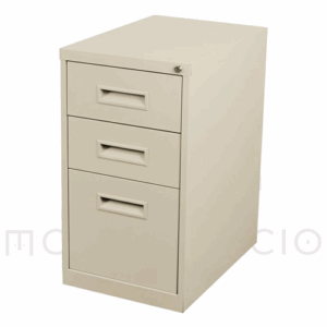 ARCHIVERO MOVIL HIRSH (BBF) CON 2 CAJONES Y GAVETA PARA ARCHIVOS JALADERA EMBUTIDA