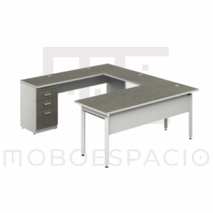 CONJUNTO SEMI-EJECUTIVO KENZA EN MELAMINA
