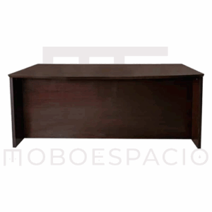 ESCRITORIO EJECUTIVO FILO CURVO 1.82X109X75 CHAPA WALNUT