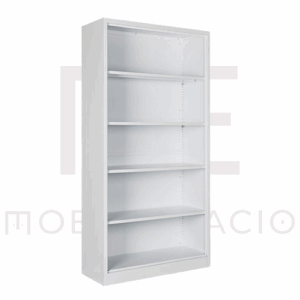 LIBRERO 4 ENTREPAÑOS 1.80 MC BLANCO ARMADO