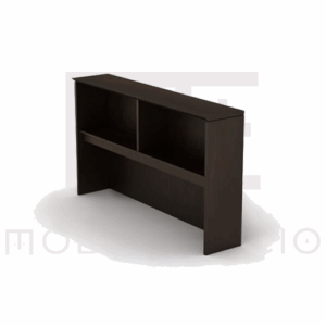 LIBRERO SOBRE CREDENZA FILO SIN PUERTAS 181X35X105 CHAPA WALNUT