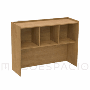 LIBRERO SOBRE CREDENZA ABIERTO 112 X 85 CM