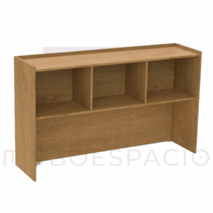 LIBRERO SOBRE CREDENZA ABIERTO 142 X 85 CM