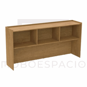 LIBRERO SOBRE CREDENZA ABIERTO 172 X 85 CM