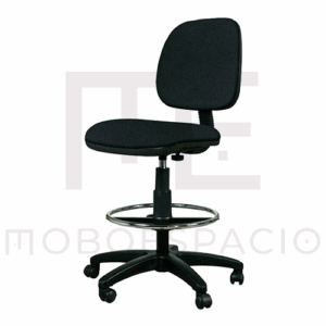 Silla Cajero sin Brazos Tiempo 3507 Aro Cromado 1.2