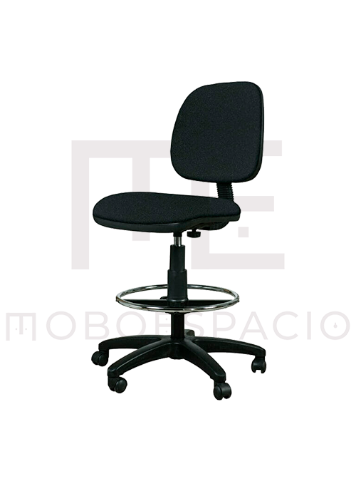 Silla Cajero sin Brazos Tiempo 3507 Aro Cromado 1.2