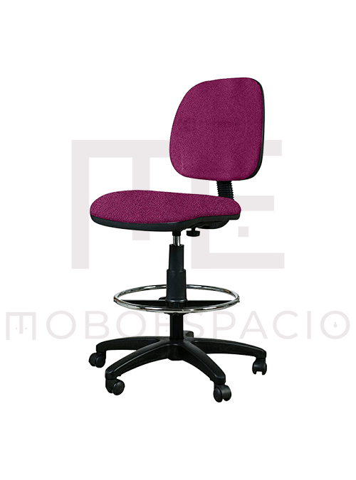 Silla Cajero sin Brazos Tiempo 3507 Aro Cromado 1.4