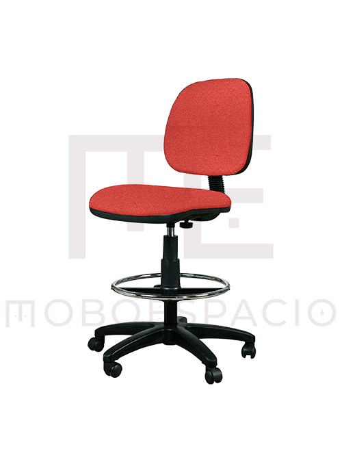 Silla Cajero sin Brazos Tiempo 3507 Aro Cromado 1.5