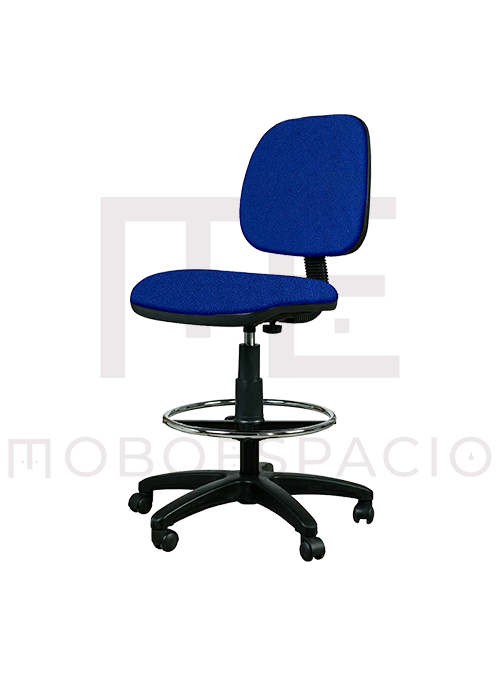 Silla Cajero sin Brazos Tiempo 3507 Aro Cromado 1.6