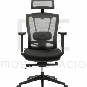 Silla Ejecutiva H1 Mesh Asiento y Estructura Negro 1.3