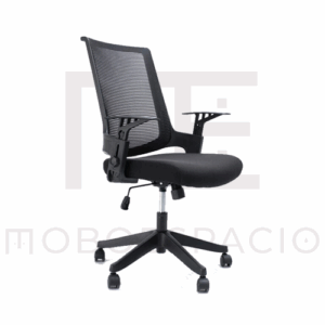 SILLA OPERATIVA H2 MESH Y TELA NEGRA