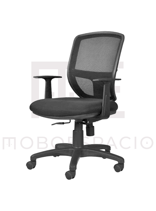 Silla Operativa Negro Mesh KB 2 1.2