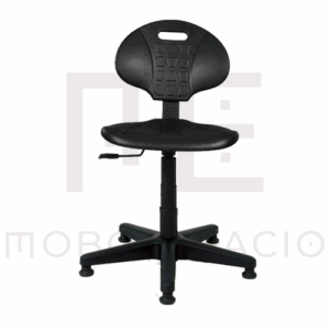 SILLA SECRETARIAL INDUSTRIAL SIN BRAZOS CON REGATON