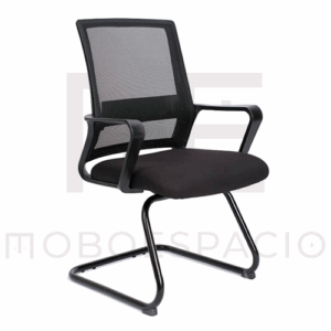SILLA VISITA TRINEO RESPALDO MESH