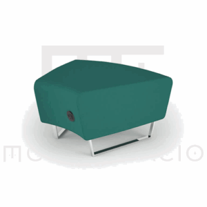 SILLÓN CURVO ATTESA CON CONEXIÓN