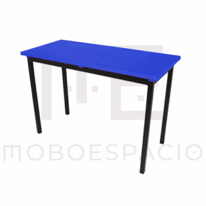 MESA POLIPROPILENO PRESCOLAR PRIMARIA ADULTO MAESTRO AZUL 2