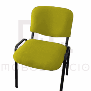 SILLA DE VISITA MODELO CLEO ECO VISITA AMARILLO