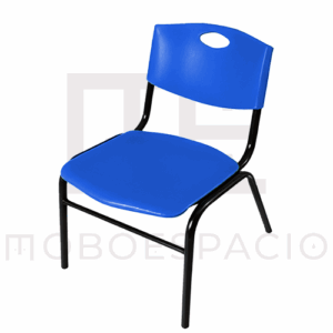 SILLA ERGO PARA MAESTRO APILABLE AZUL