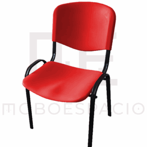 SILLA ISO PLASTIC ROJO