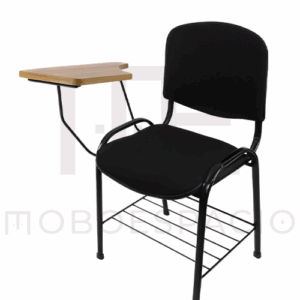 SILLA ISO TAPIZADA CON PALETA DE TRIPLAY