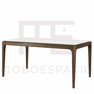 Mesa de roble y laminado de alta presion Aubrey 1.1