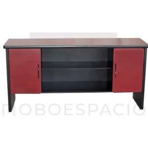 CREDENZA SEMI EJECUTIVA 2 PUERTAS Y ENTREPANO