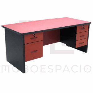 ESCRITORIO SEMI EJECUTIVO DE 2 PEDESTALES