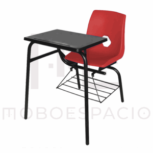 MESA BANCO UNITARIO ROJO
