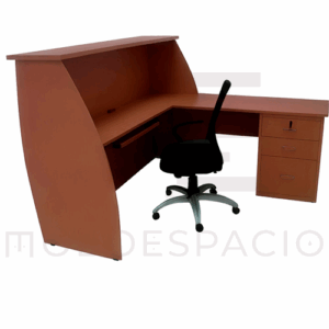 MODULO DE RECEPCION CON PEDESTAL KANTE