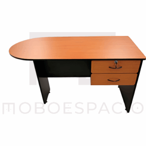 PENINSULA SECRETARIAL DE 2 CAJONES SENCILLOS