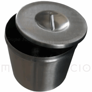 PORTA GASA DE ACEROC TAPA