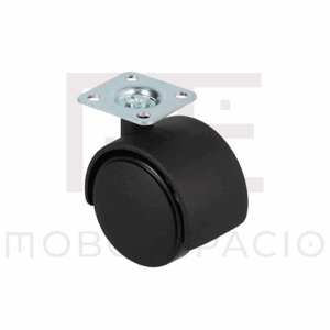 RUEDA PARA SILLA 40 50 mm CON PLACA