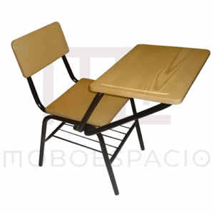 SILLA DE BACHILLER DE PALETA CUADRADA DE TRIPLAY