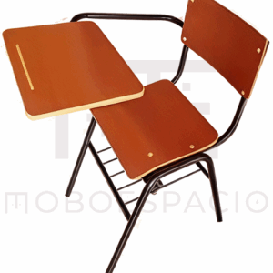 SILLA DE BACHILLER DE PALETA CUADRADA FORMAICA