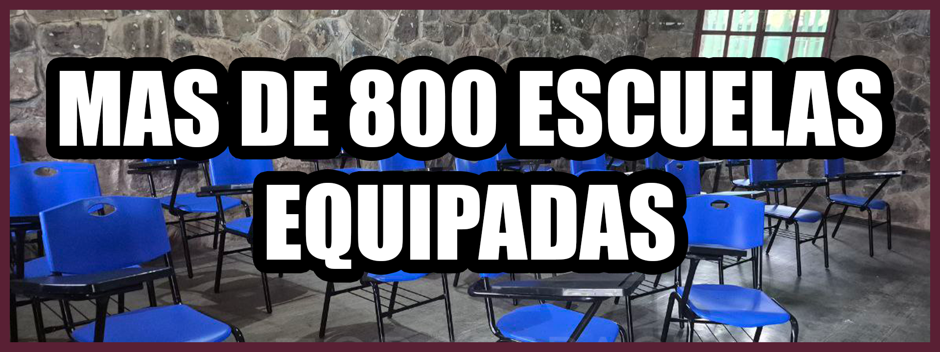 MOBOESPACIO MAS DE 800 ESCUELAS EQUIPADAS